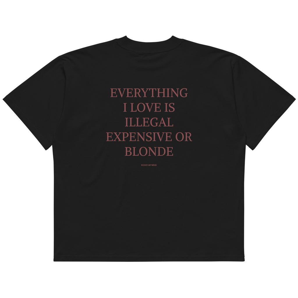 Illegal Habits - Oversized Tee