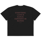 Illegal Habits - Oversized Tee