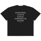 Illegal Habits - Oversized Tee