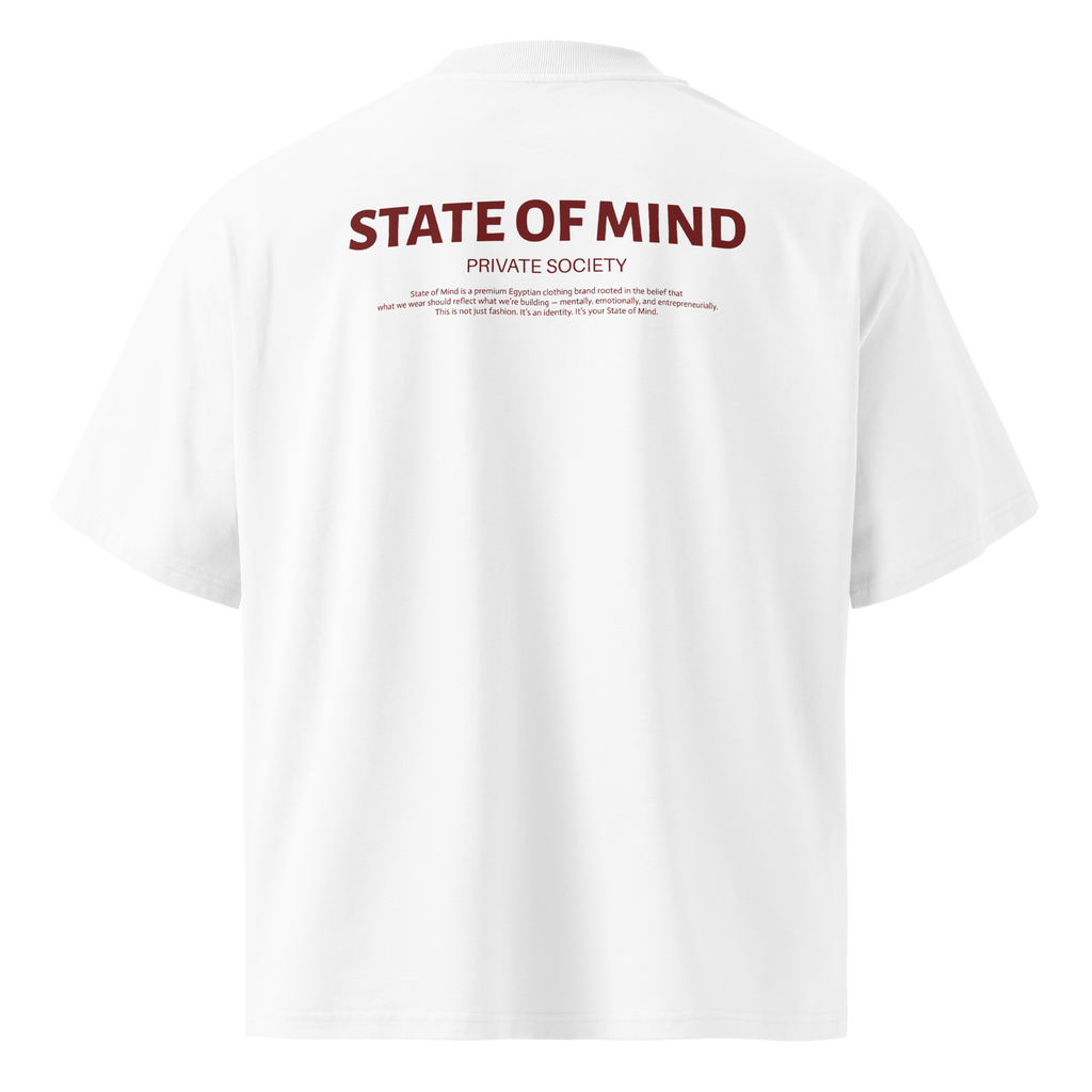 State Of Mind - Oversized Tee