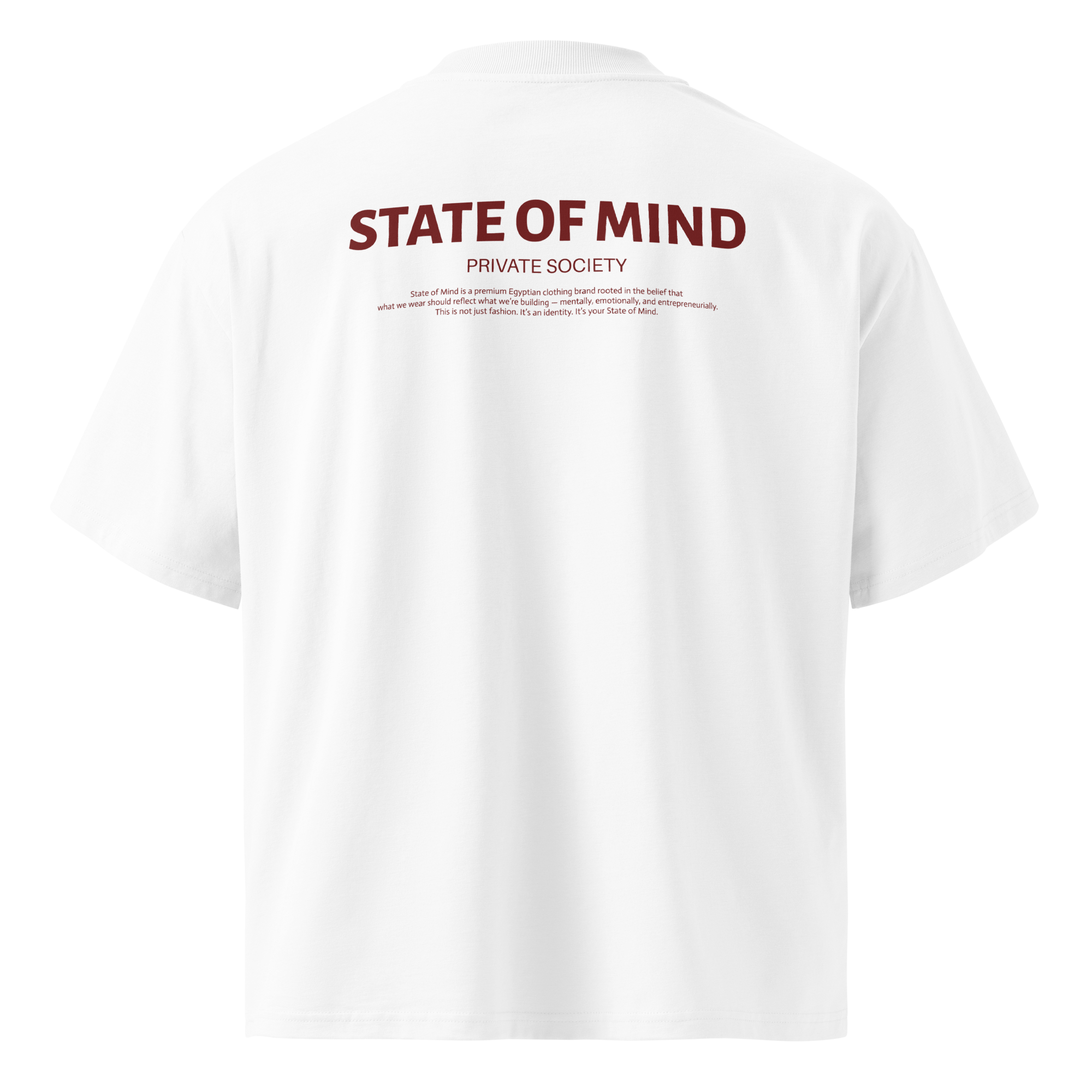 State Of Mind - Oversized Tee