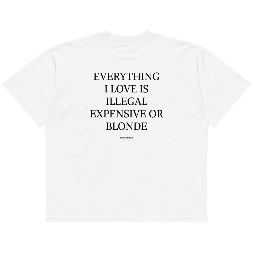Illegal Habits - Oversized Tee