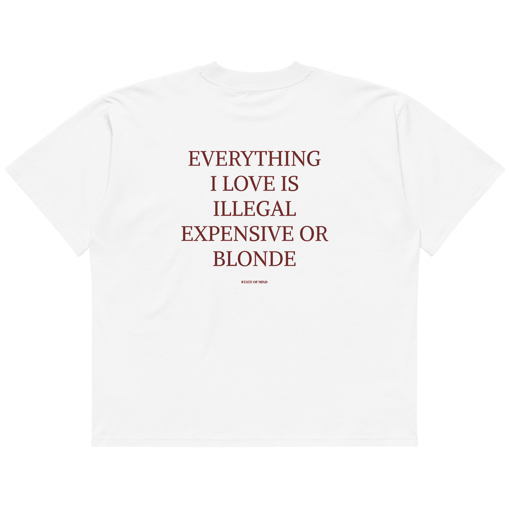 Illegal Habits - Oversized Tee