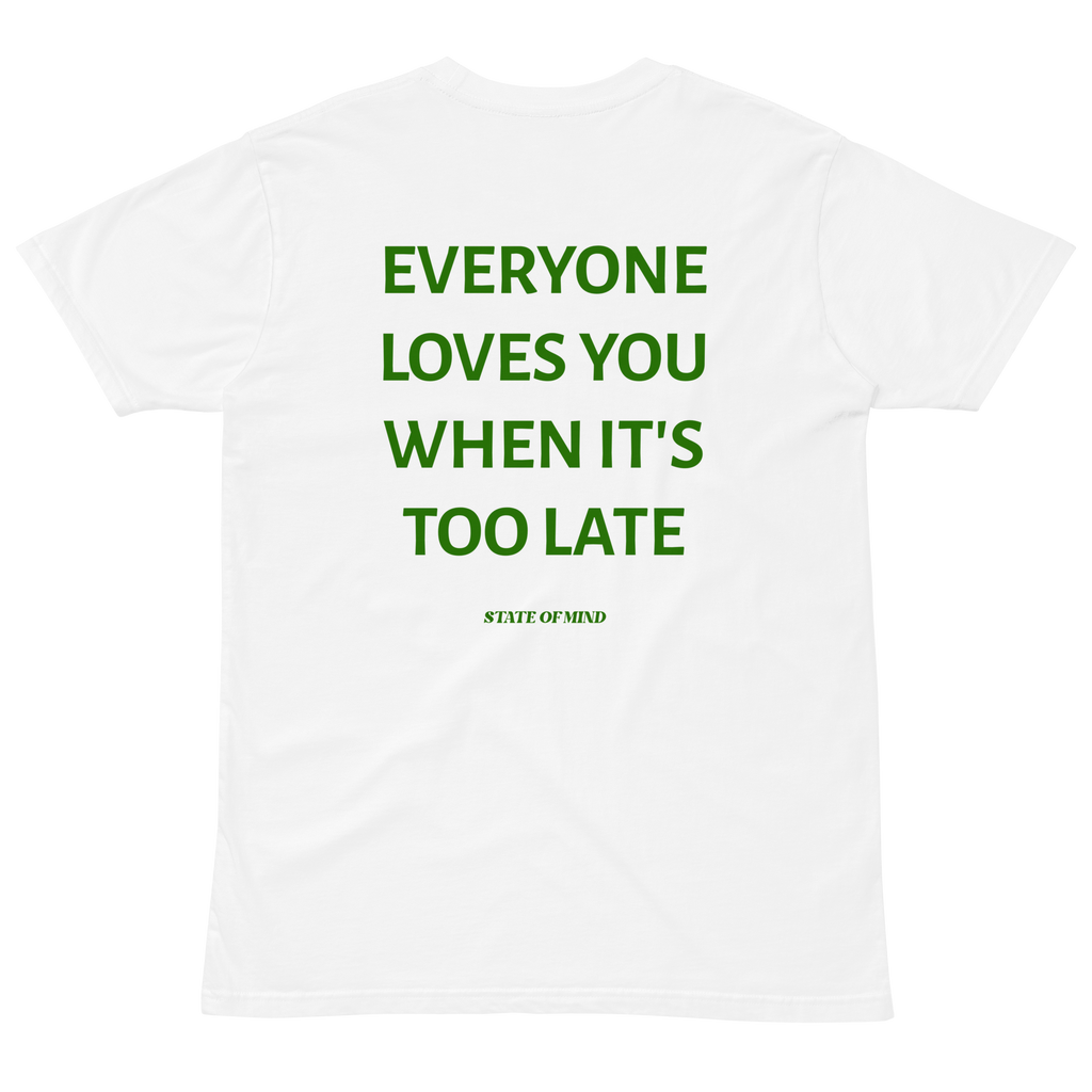 Too Late - Regular Fit Tee