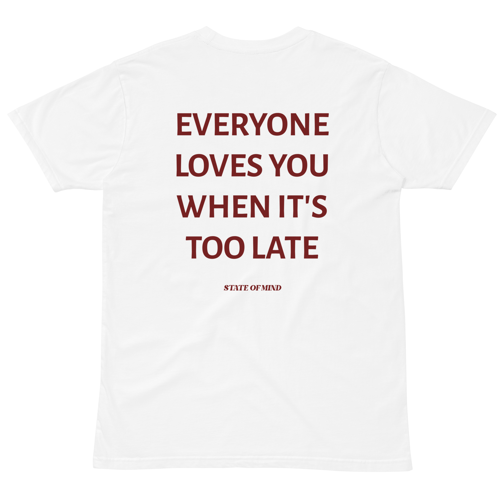 Too Late - Regular Fit Tee