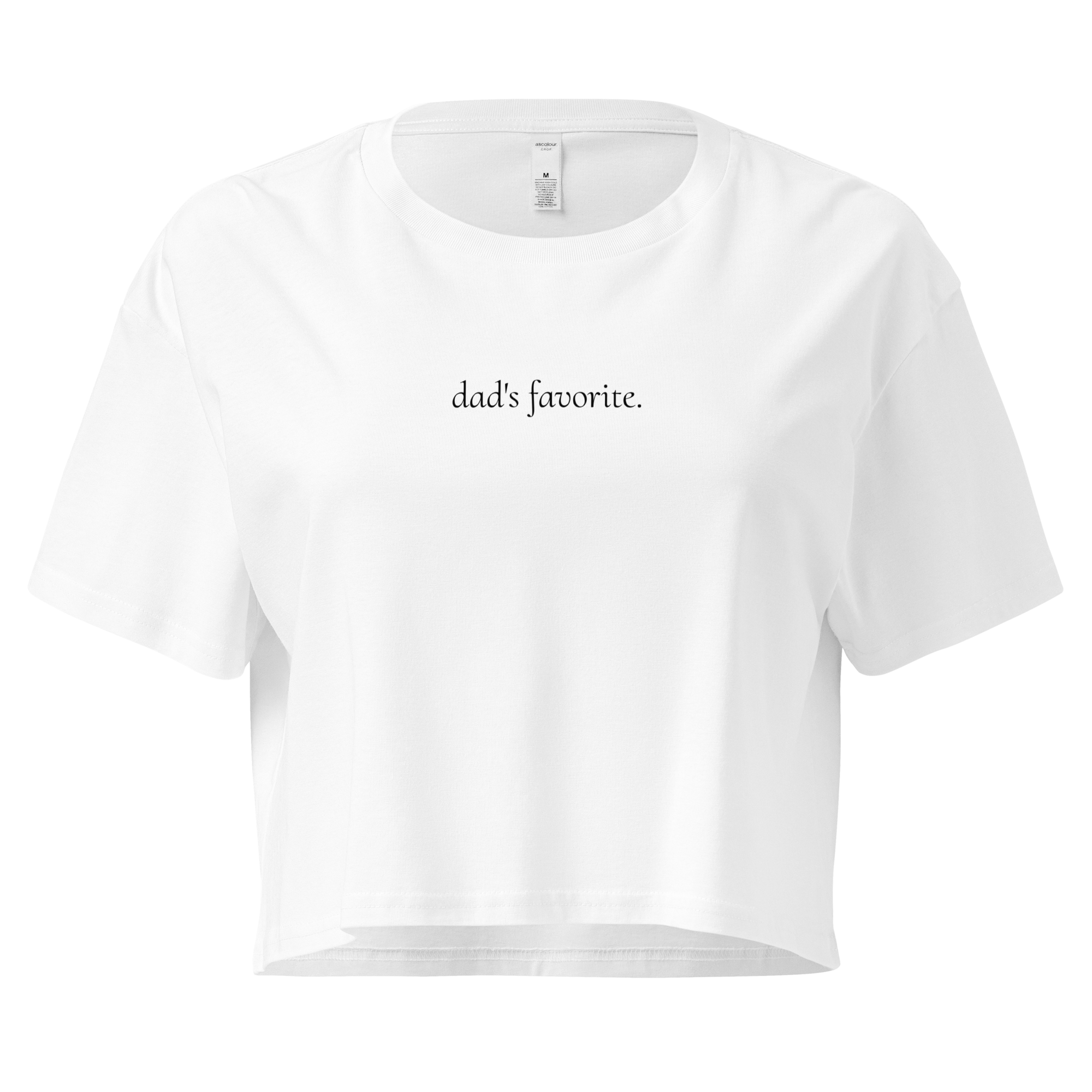 Dad's Favorite - Oversized Croptop