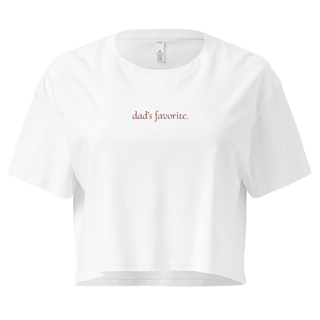 Dad's Favorite - Oversized Croptop