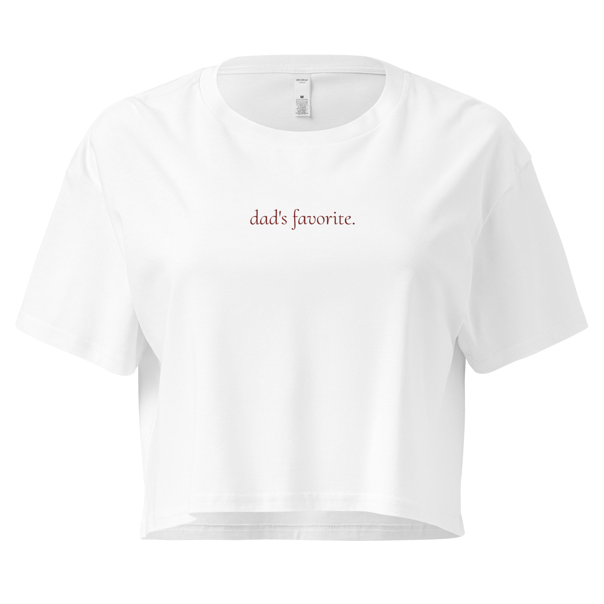 Dad's Favorite - Oversized Croptop